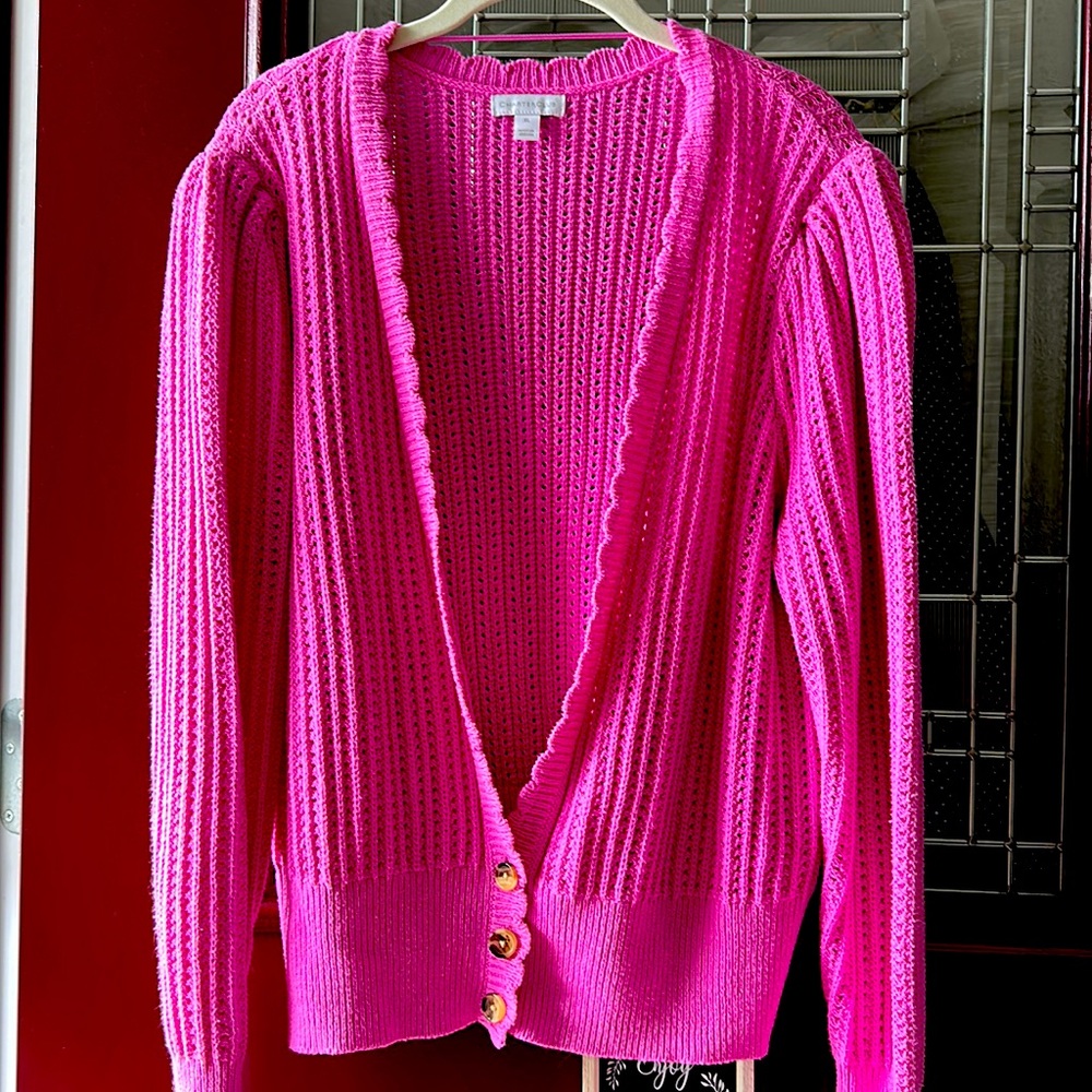 Charter Club lightweight Cardigan. Great for cool summer nights!